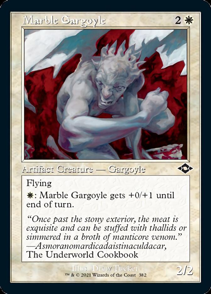 Marble Gargoyle (Retro Foil Etched) [Modern Horizons 2] | Empire Gaming NC