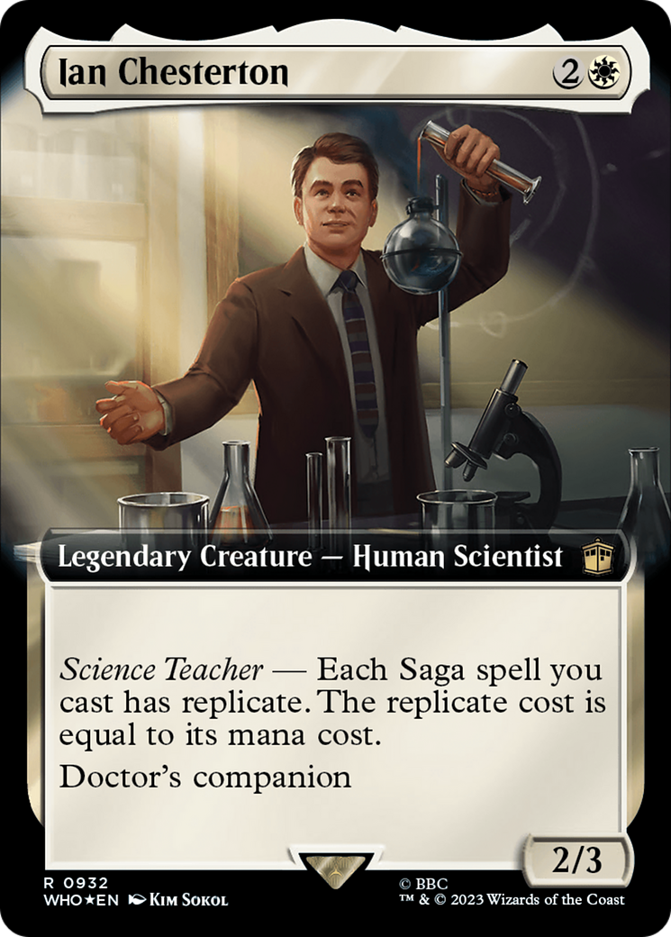 Ian Chesterton (Extended Art) (Surge Foil) [Doctor Who] | Empire Gaming NC