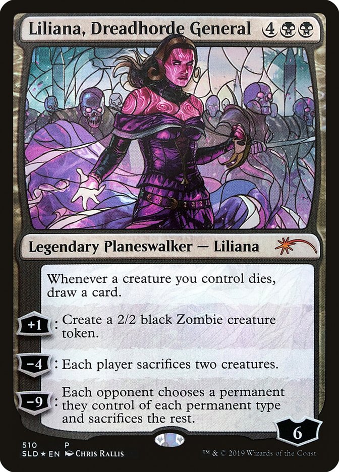 Liliana, Dreadhorde General (Stained Glass) [Secret Lair Drop Promos] | Empire Gaming NC