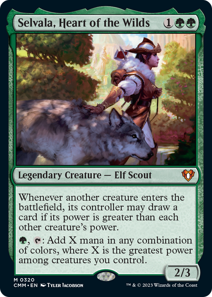 Selvala, Heart of the Wilds [Commander Masters] | Empire Gaming NC