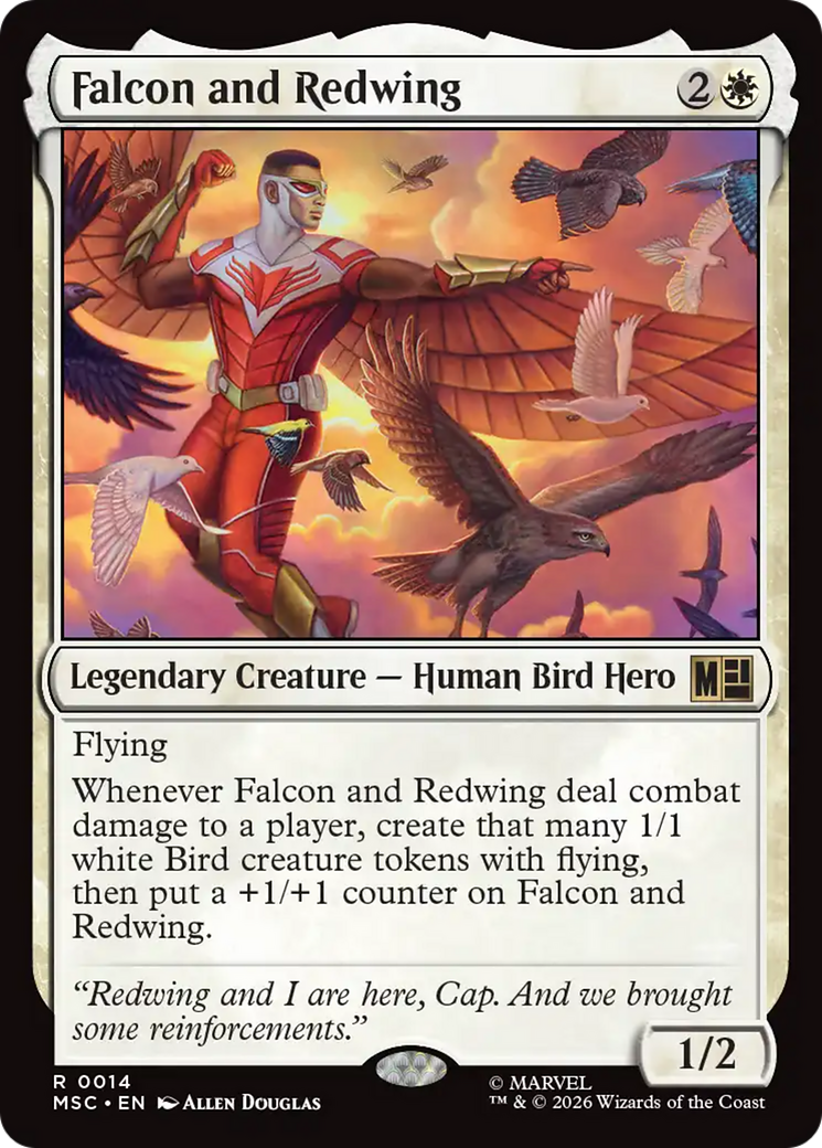 Falcon and Redwing [Marvel Super Heroes Commander] | Empire Gaming NC