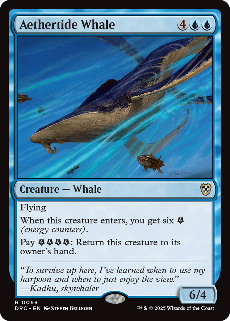 Aethertide Whale [Aetherdrift Commander] | Empire Gaming NC