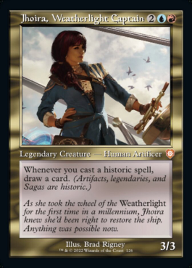 Jhoira, Weatherlight Captain (Retro) [The Brothers' War Commander] | Empire Gaming NC