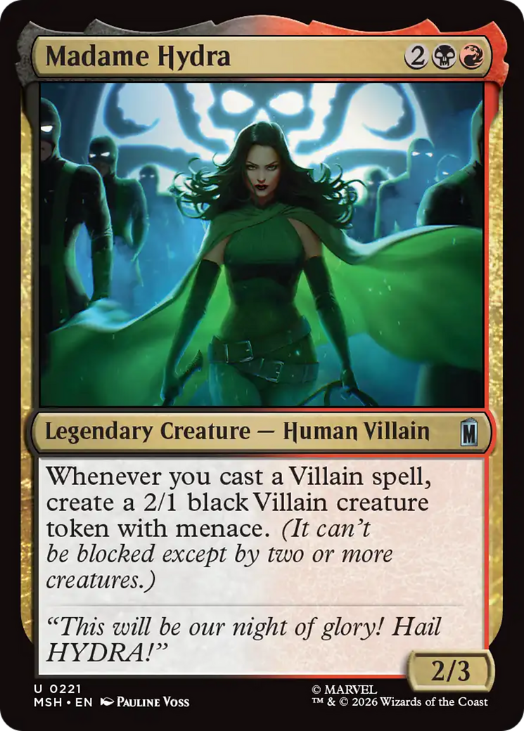 Madame Hydra [Marvel Super Heroes] | Empire Gaming NC