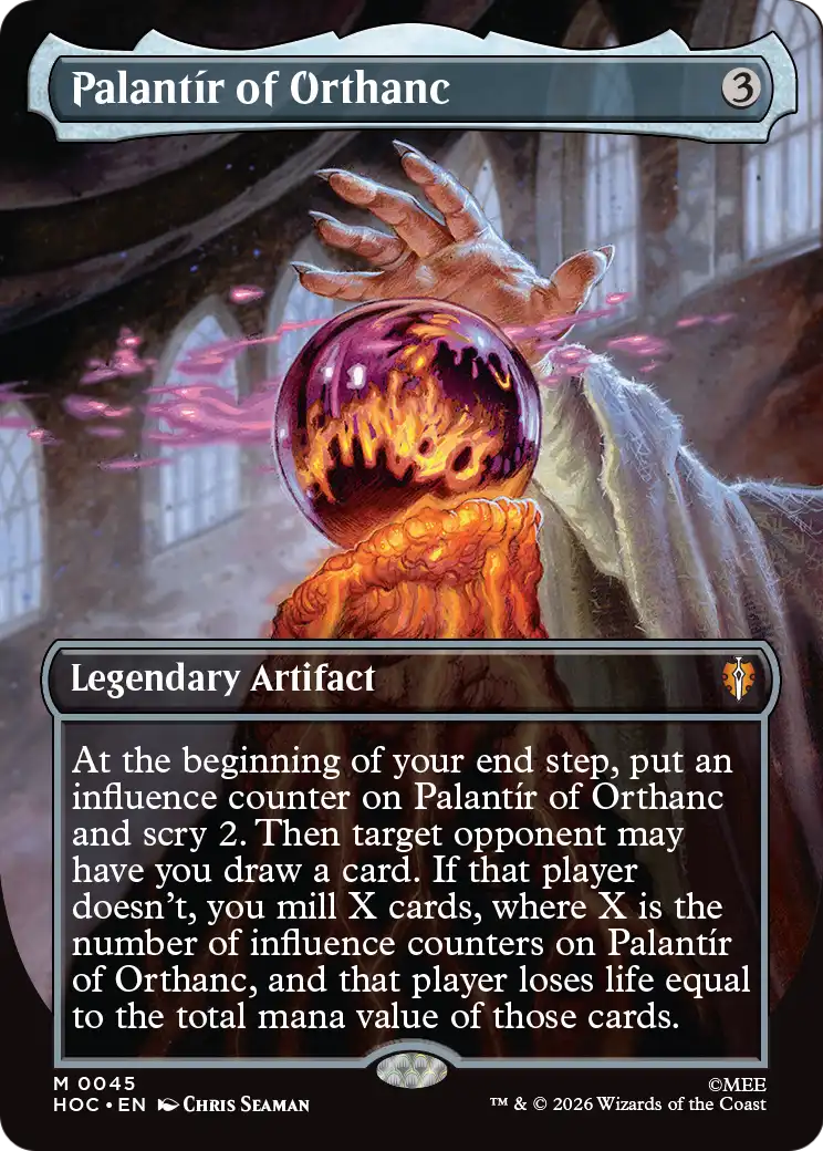 Palantir of Orthanc (Borderless) [The Hobbit: Eternal-Legal] | Empire Gaming NC