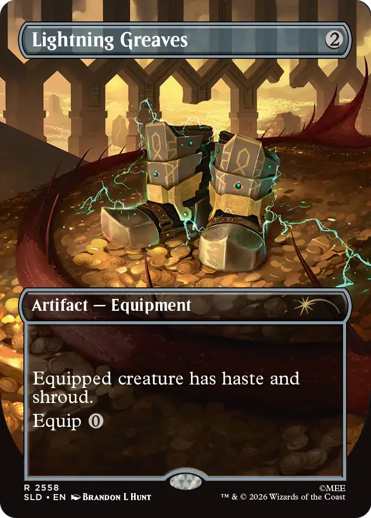 Lightning Greaves (2558) [Secret Lair Drop Series] | Empire Gaming NC