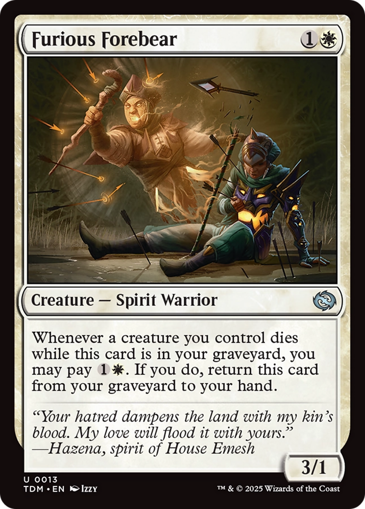 Furious Forebear [Tarkir: Dragonstorm] | Empire Gaming NC