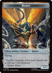 Food // Robot Double-Sided Token [Marvel's Spider-Man Tokens] | Empire Gaming NC