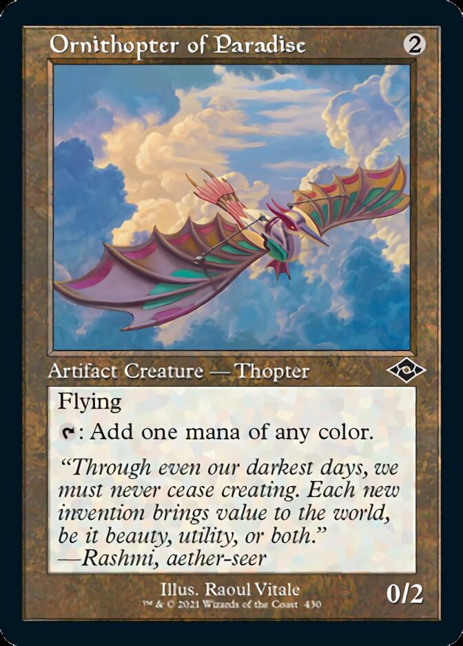 Ornithopter of Paradise (Retro Foil Etched) [Modern Horizons 2] | Empire Gaming NC