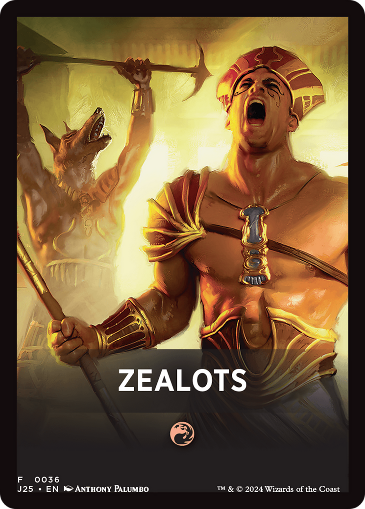 Zealots Theme Card [Foundations Jumpstart Front Cards] | Empire Gaming NC