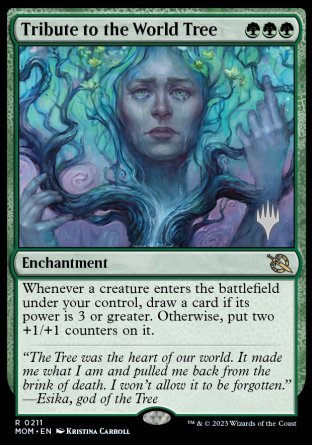 Tribute to the World Tree (Promo Pack) [March of the Machine Promos] | Empire Gaming NC