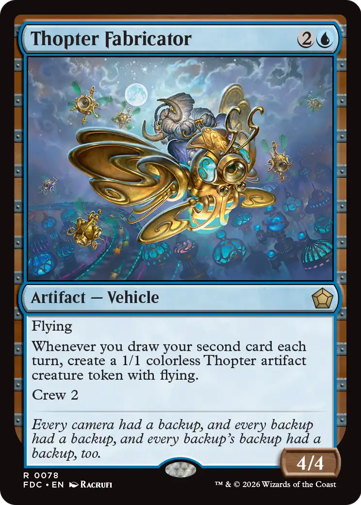 Thopter Fabricator [Foundations Commander] | Empire Gaming NC