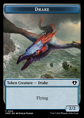 Eldrazi Spawn // Drake Double-Sided Token [Commander Masters Tokens] | Empire Gaming NC