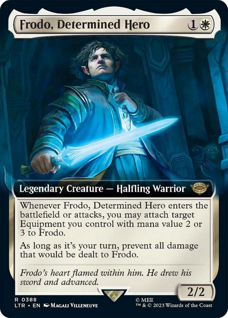 Frodo, Determined Hero (Extended Art) [The Lord of the Rings: Tales of Middle-Earth] | Empire Gaming NC