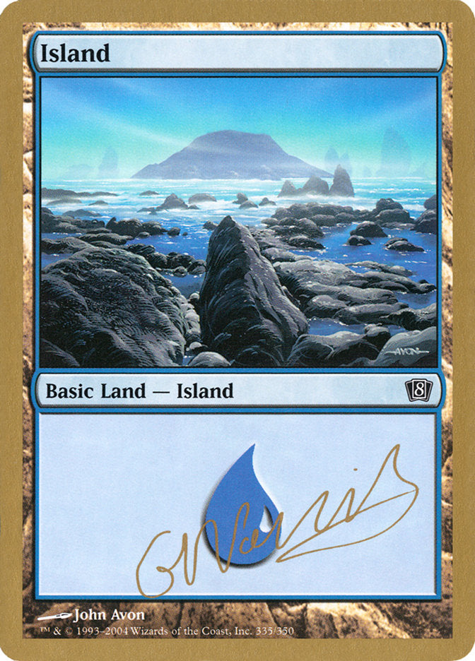 Island (gn335) (Gabriel Nassif) [World Championship Decks 2004] | Empire Gaming NC