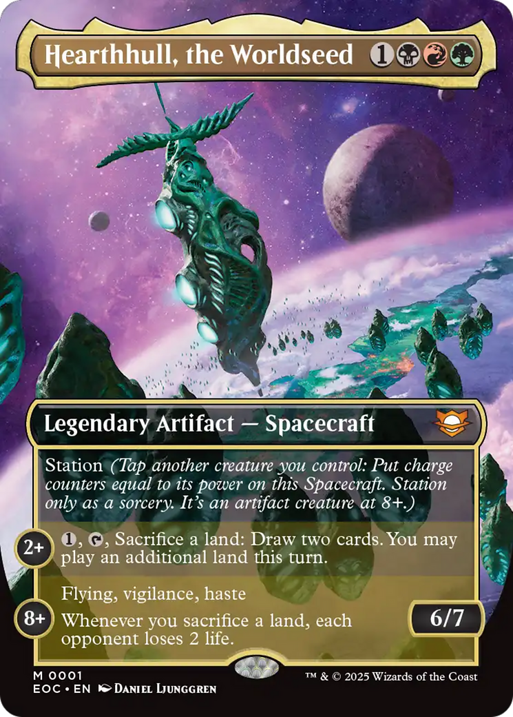 Hearthhull, the Worldseed (Borderless) [Edge of Eternities Commander] | Empire Gaming NC