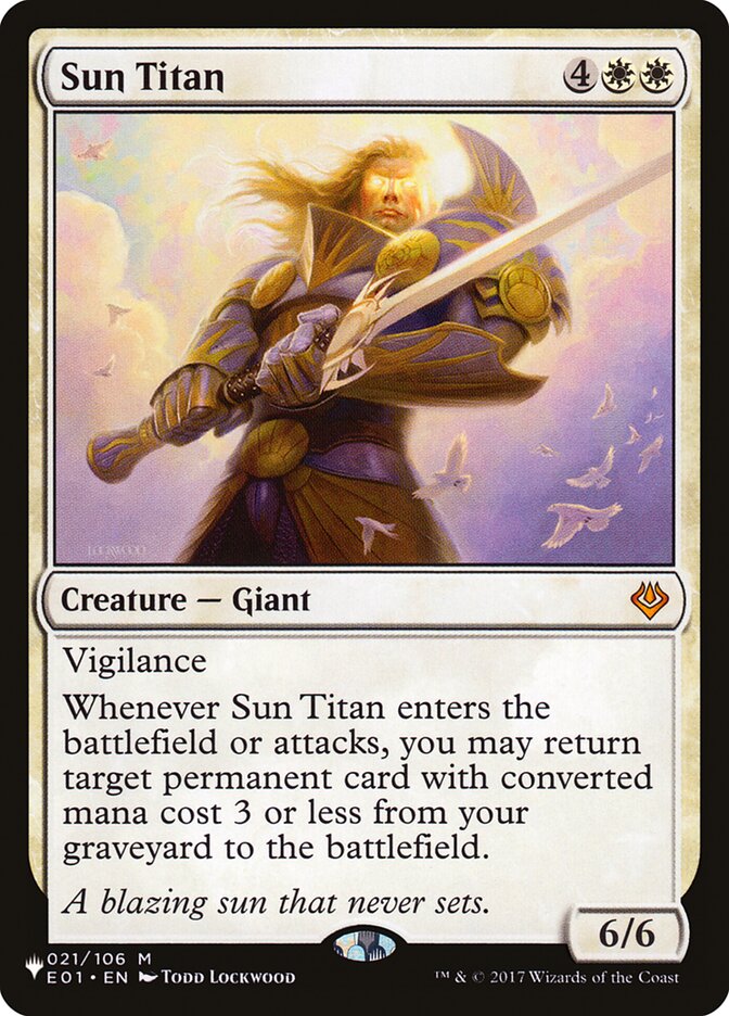 Sun Titan [The List] | Empire Gaming NC