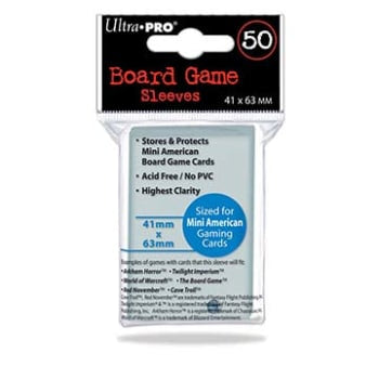 Ultra Pro Board Game Sleeves (41x63) | Empire Gaming NC