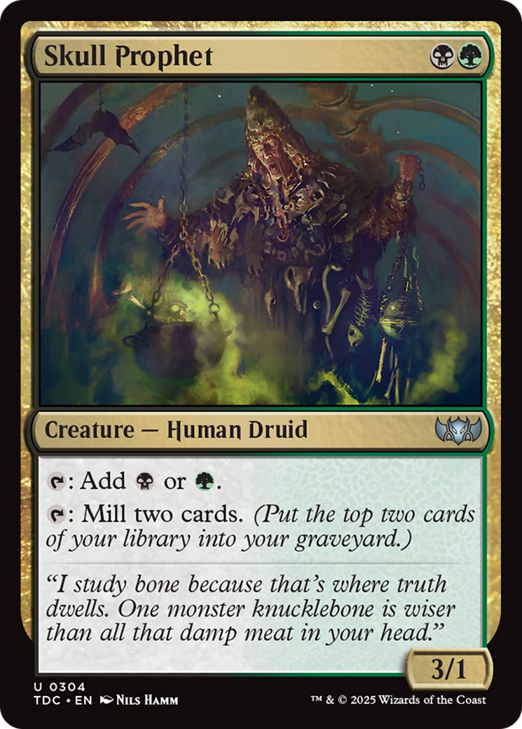 Skull Prophet [Tarkir: Dragonstorm Commander] | Empire Gaming NC
