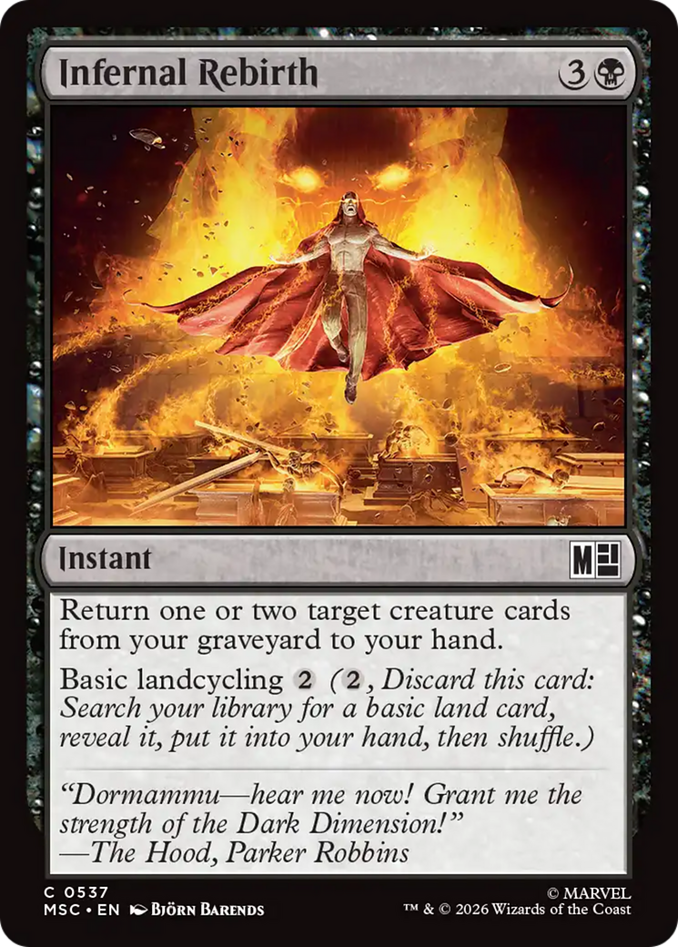 Infernal Rebirth [Marvel Super Heroes Commander] | Empire Gaming NC