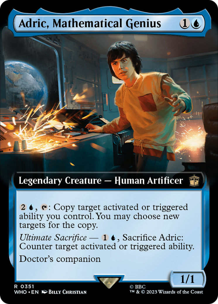 Adric, Mathematical Genius (Extended Art) [Doctor Who] | Empire Gaming NC