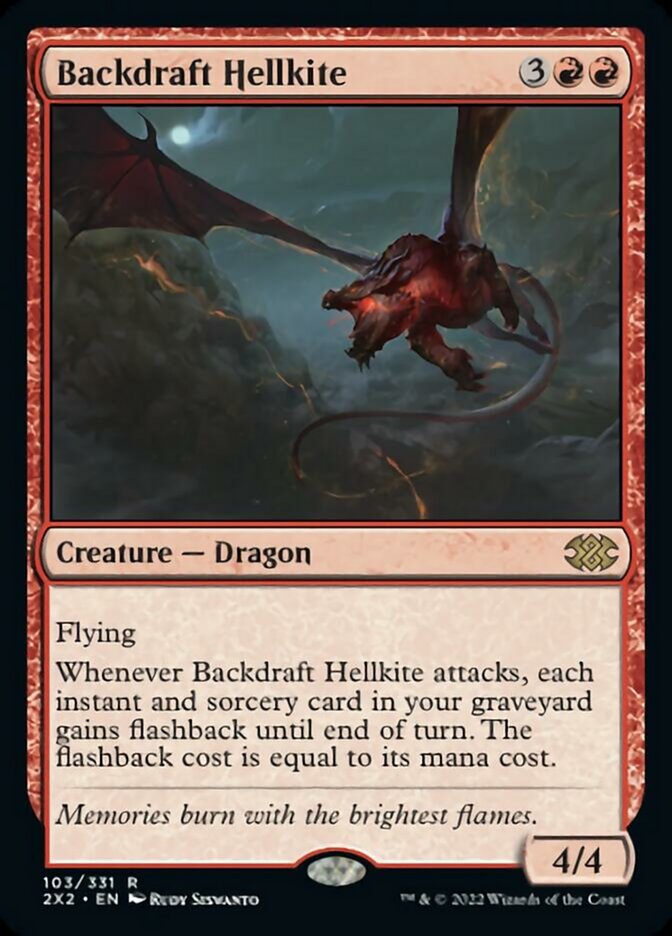 Backdraft Hellkite [Double Masters 2022] | Empire Gaming NC