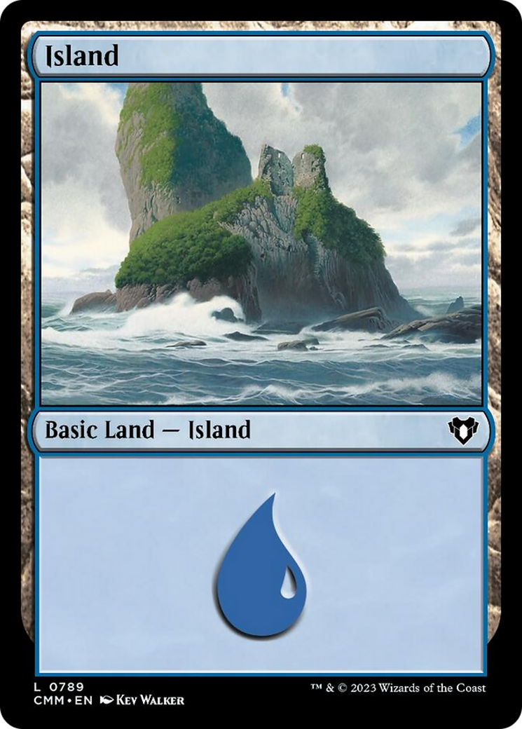 Island (789) [Commander Masters] | Empire Gaming NC