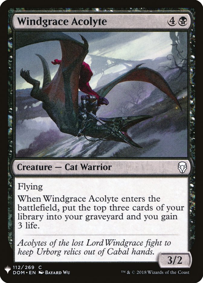 Windgrace Acolyte [Mystery Booster] | Empire Gaming NC