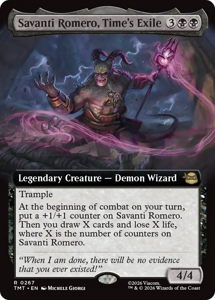 Savanti Romero, Time's Exile (Extended Art) [Teenage Mutant Ninja Turtles] | Empire Gaming NC