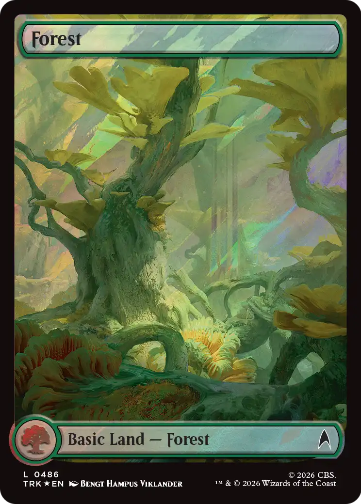 Forest (0486) (Surge Foil) [Star Trek] | Empire Gaming NC