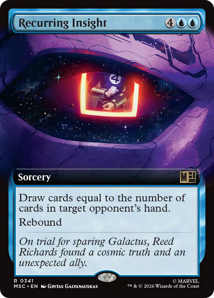 Recurring Insight (Extended Art) [Marvel Super Heroes Commander] | Empire Gaming NC