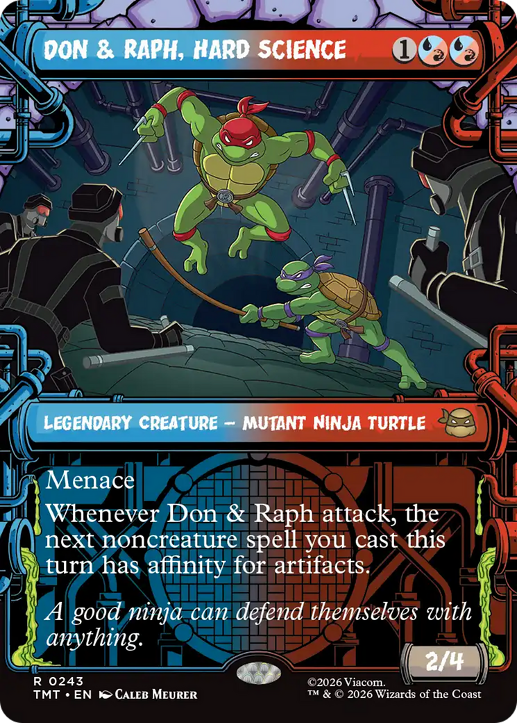 Don & Raph, Hard Science (Showcase) [Teenage Mutant Ninja Turtles] | Empire Gaming NC