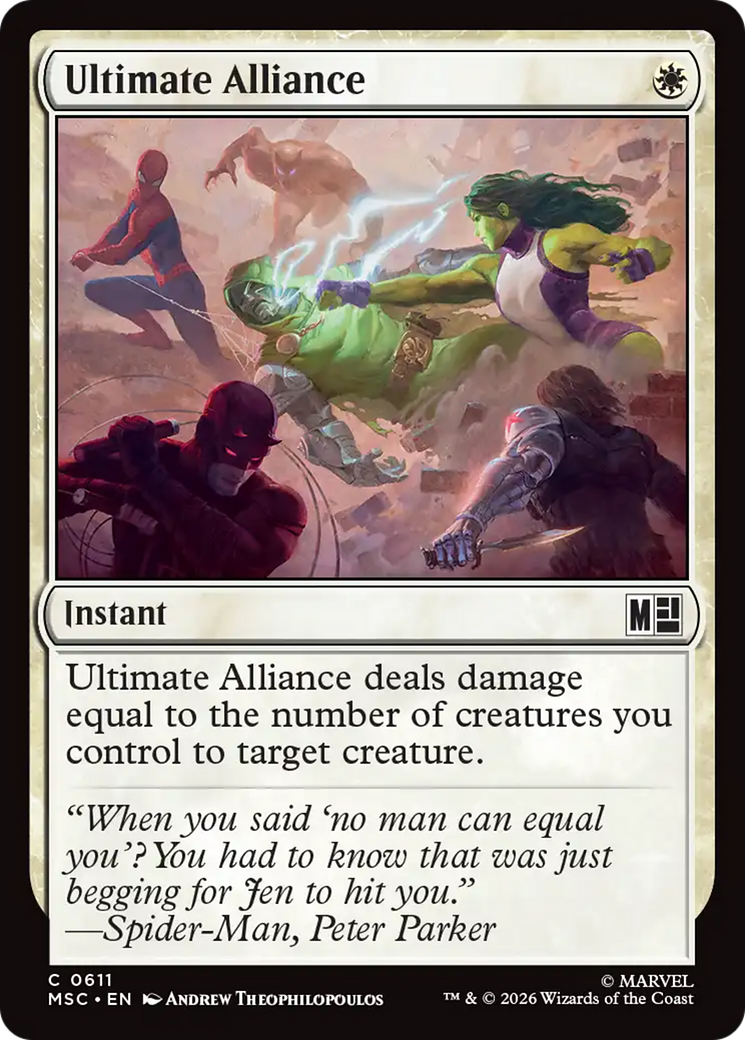 Ultimate Alliance [Marvel Super Heroes Commander] | Empire Gaming NC