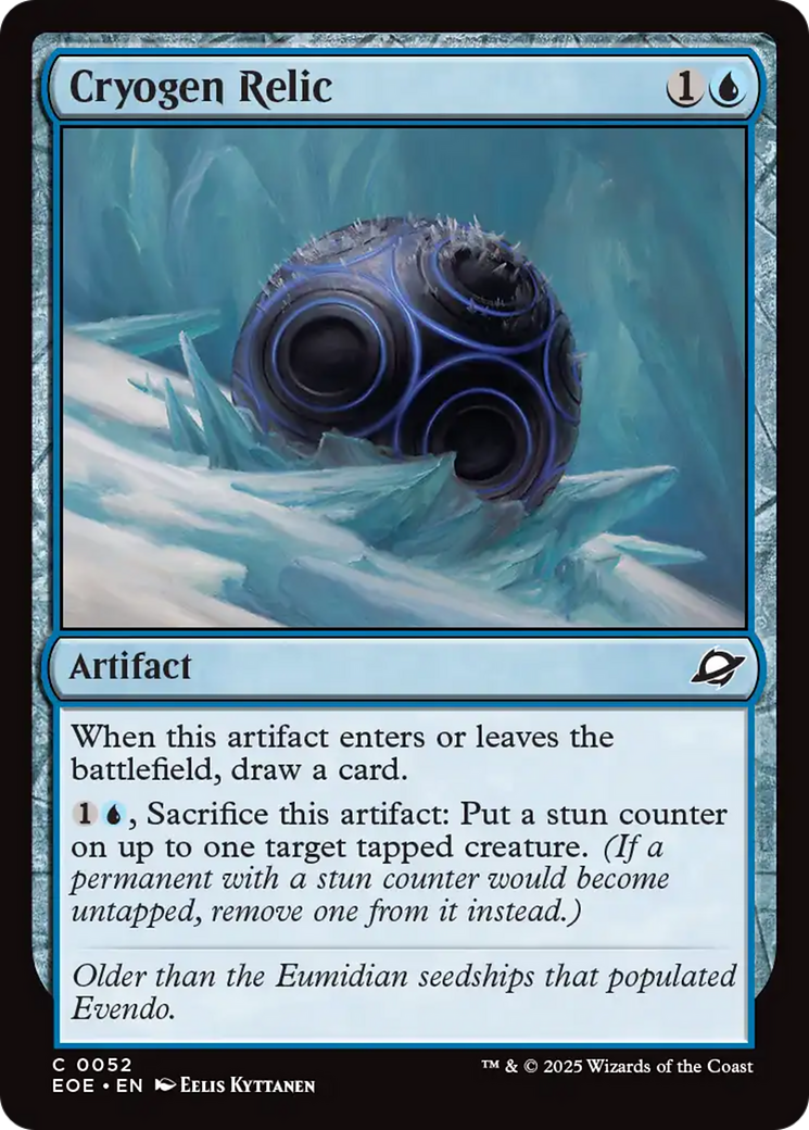 Cryogen Relic [Edge of Eternities] | Empire Gaming NC