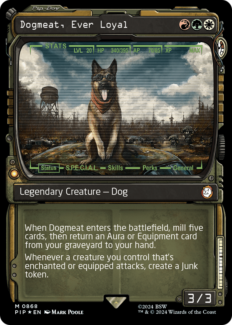 Dogmeat, Ever Loyal (Showcase) (Surge Foil) [Fallout] | Empire Gaming NC