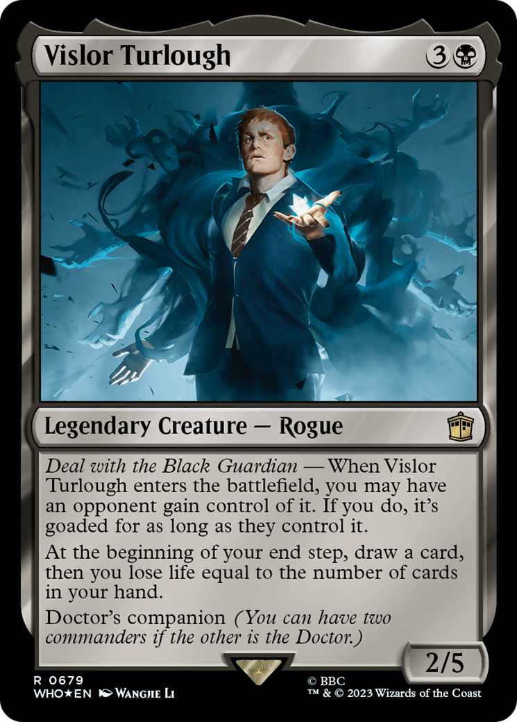 Vislor Turlough (Surge Foil) [Doctor Who] | Empire Gaming NC