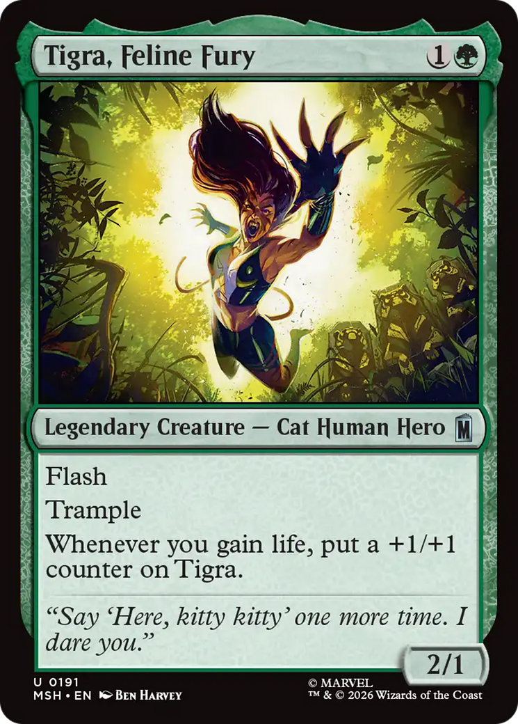 Tigra, Feline Fury [Marvel Super Heroes] | Empire Gaming NC