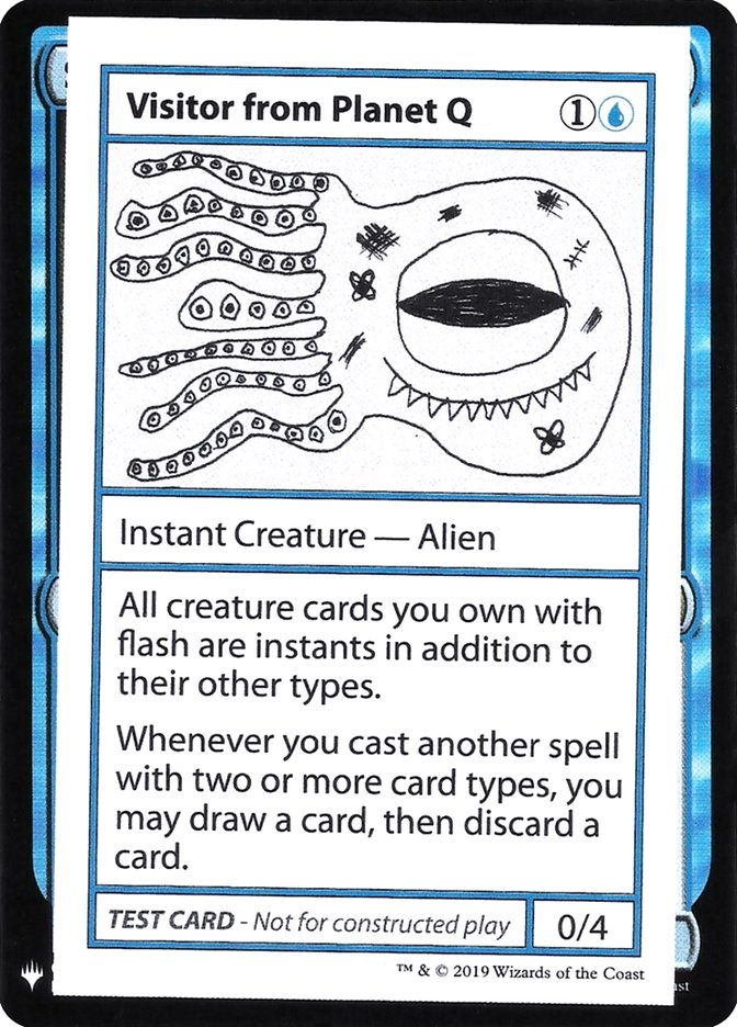 Visitor from Planet Q [Mystery Booster Playtest Cards] | Empire Gaming NC