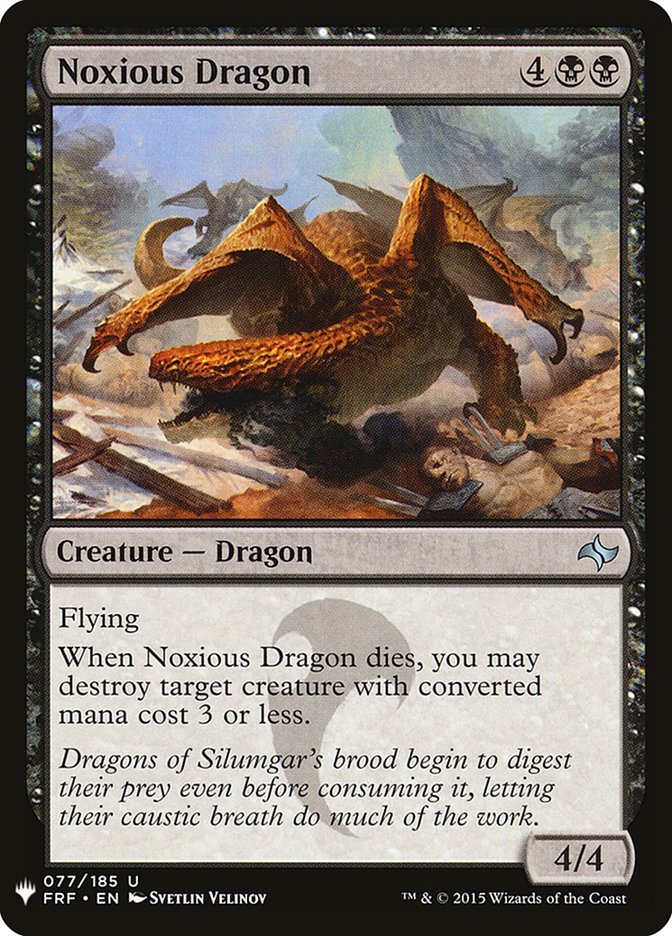 Noxious Dragon [Mystery Booster] | Empire Gaming NC