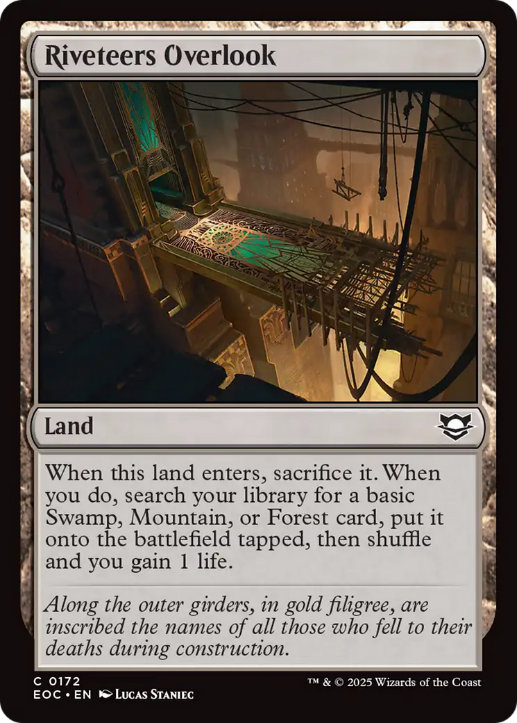 Riveteers Overlook [Edge of Eternities Commander] | Empire Gaming NC