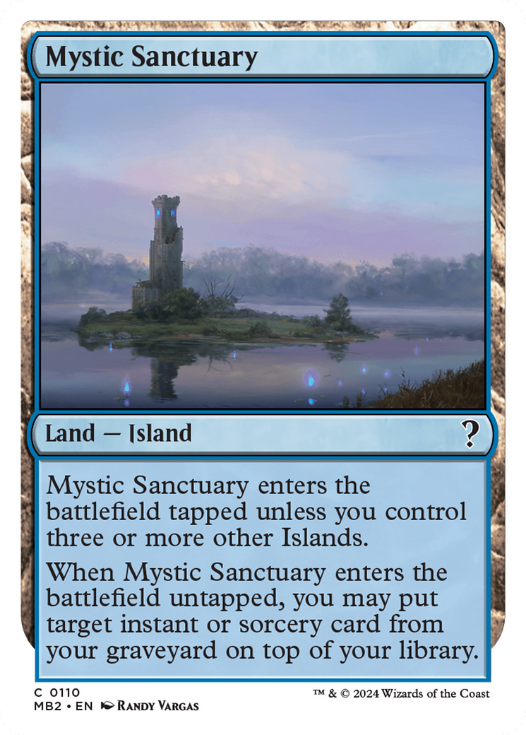 Mystic Sanctuary (White Border) [Mystery Booster 2] | Empire Gaming NC