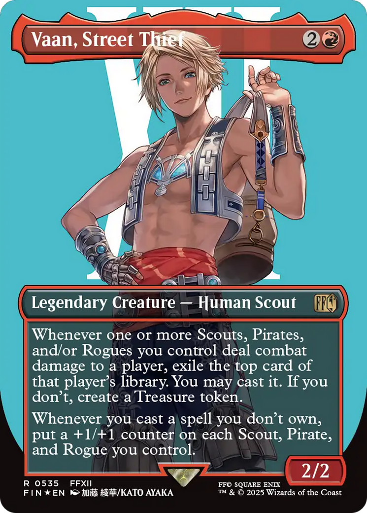 Vaan, Street Thief (Borderless) (Surge Foil) [FINAL FANTASY] | Empire Gaming NC