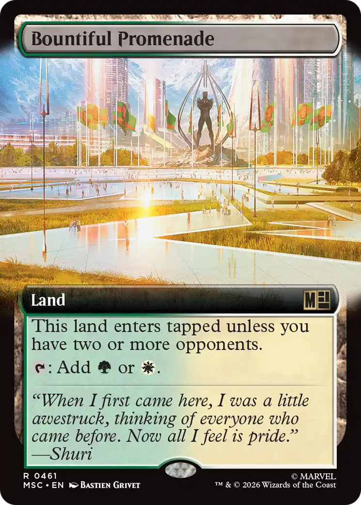 Bountiful Promenade (Extended Art) [Marvel Super Heroes Commander] | Empire Gaming NC