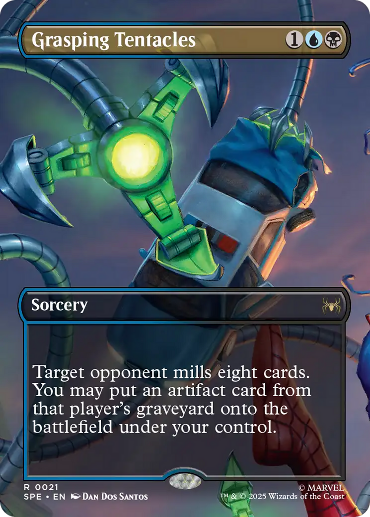 Grasping Tentacles (Borderless) [Marvel's Spider-Man: Eternal-Legal] | Empire Gaming NC