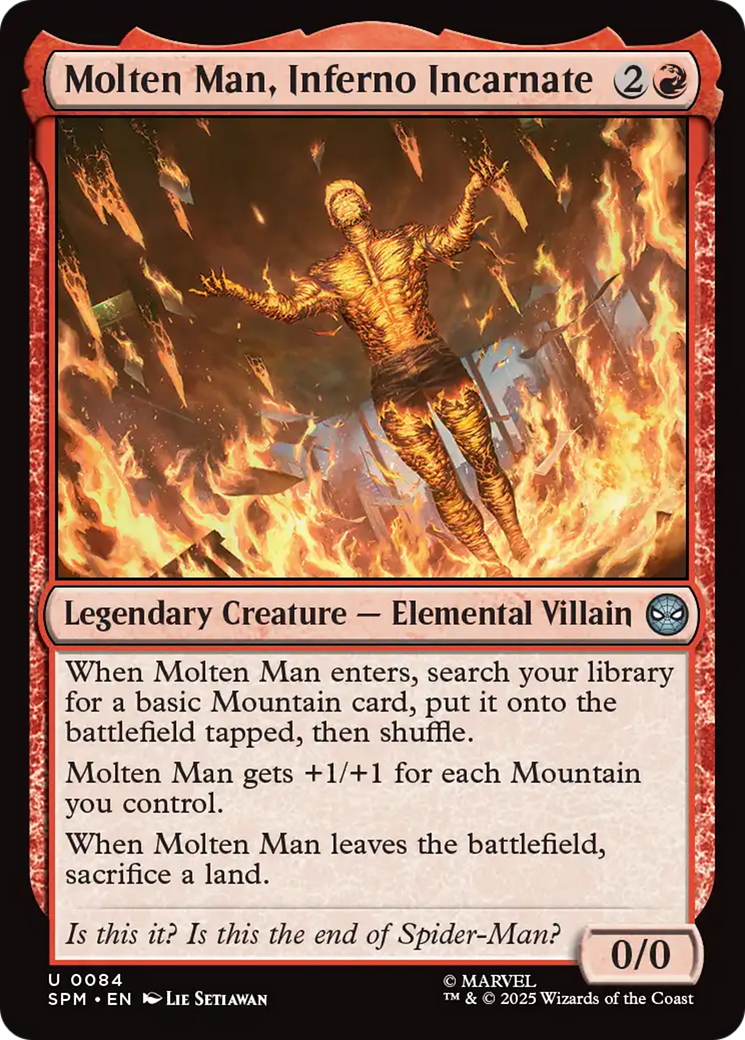 Molten Man, Inferno Incarnate [Marvel's Spider-Man] | Empire Gaming NC