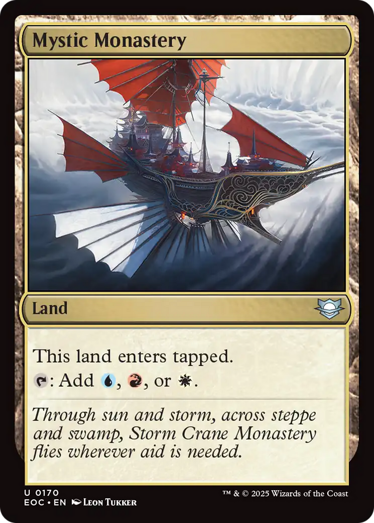 Mystic Monastery [Edge of Eternities Commander] | Empire Gaming NC
