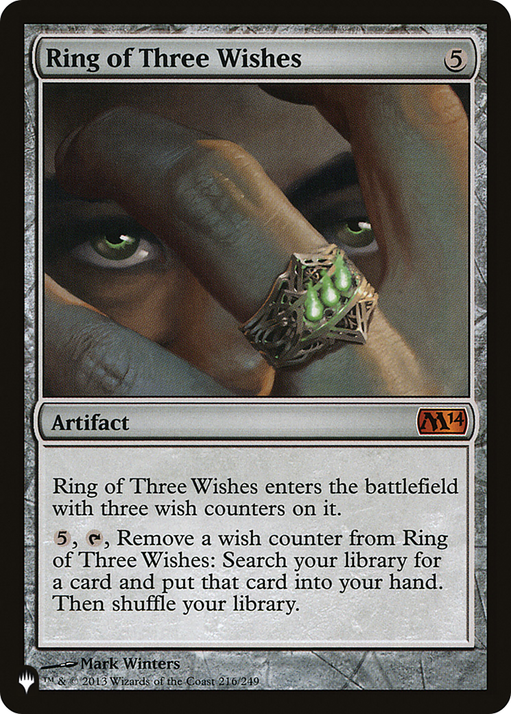 Ring of Three Wishes [The List] | Empire Gaming NC