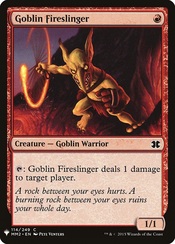 Goblin Fireslinger [Mystery Booster] | Empire Gaming NC
