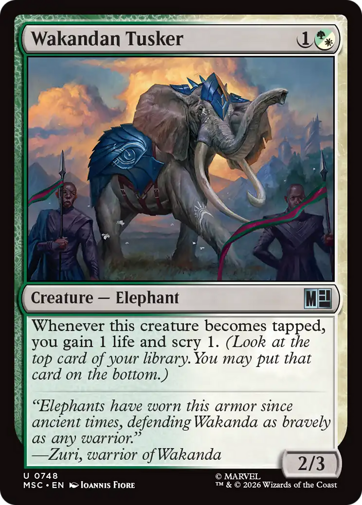 Wakandan Tusker [Marvel Super Heroes Commander] | Empire Gaming NC