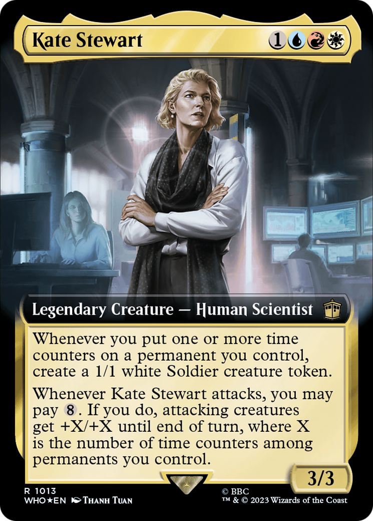 Kate Stewart (Extended Art) (Surge Foil) [Doctor Who] | Empire Gaming NC